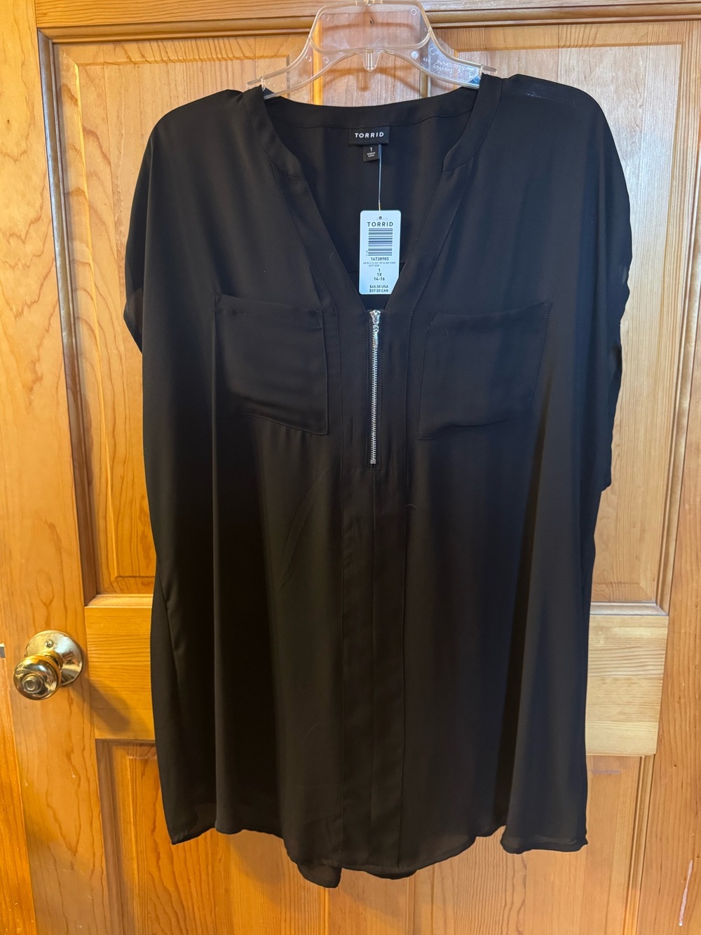 torrid Zip-Front Tunic